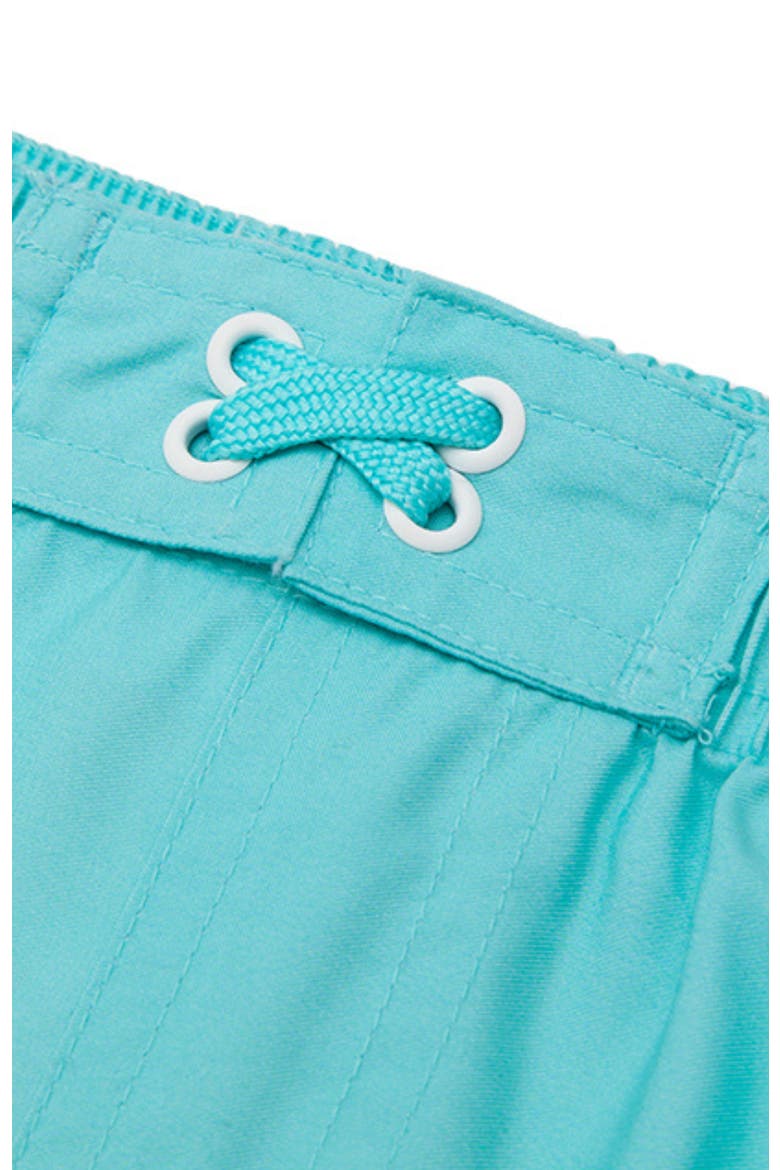 Swim Trunks with Mesh Lining UPF 50+, Alternate, color, Mint vibes