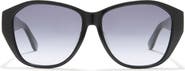 Saint Laurent 57mm Oval Sunglasses