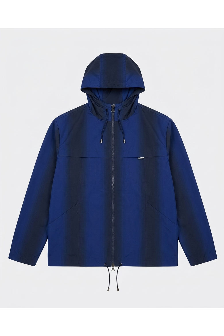Hooded Zip Jacket, Main, color, Blue
