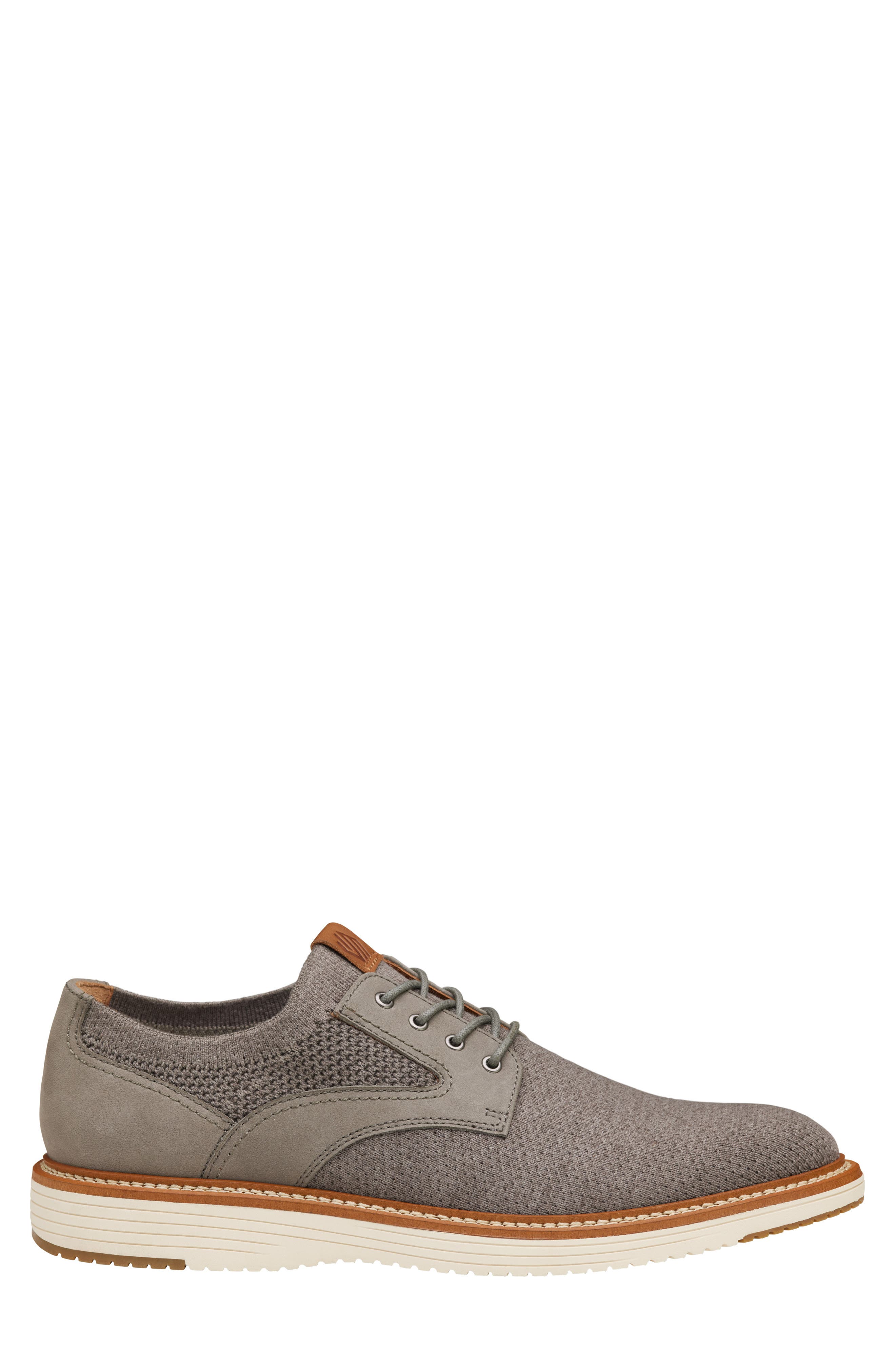 Upton Plain Toe Knit Derby, Alternate, color, GRAY