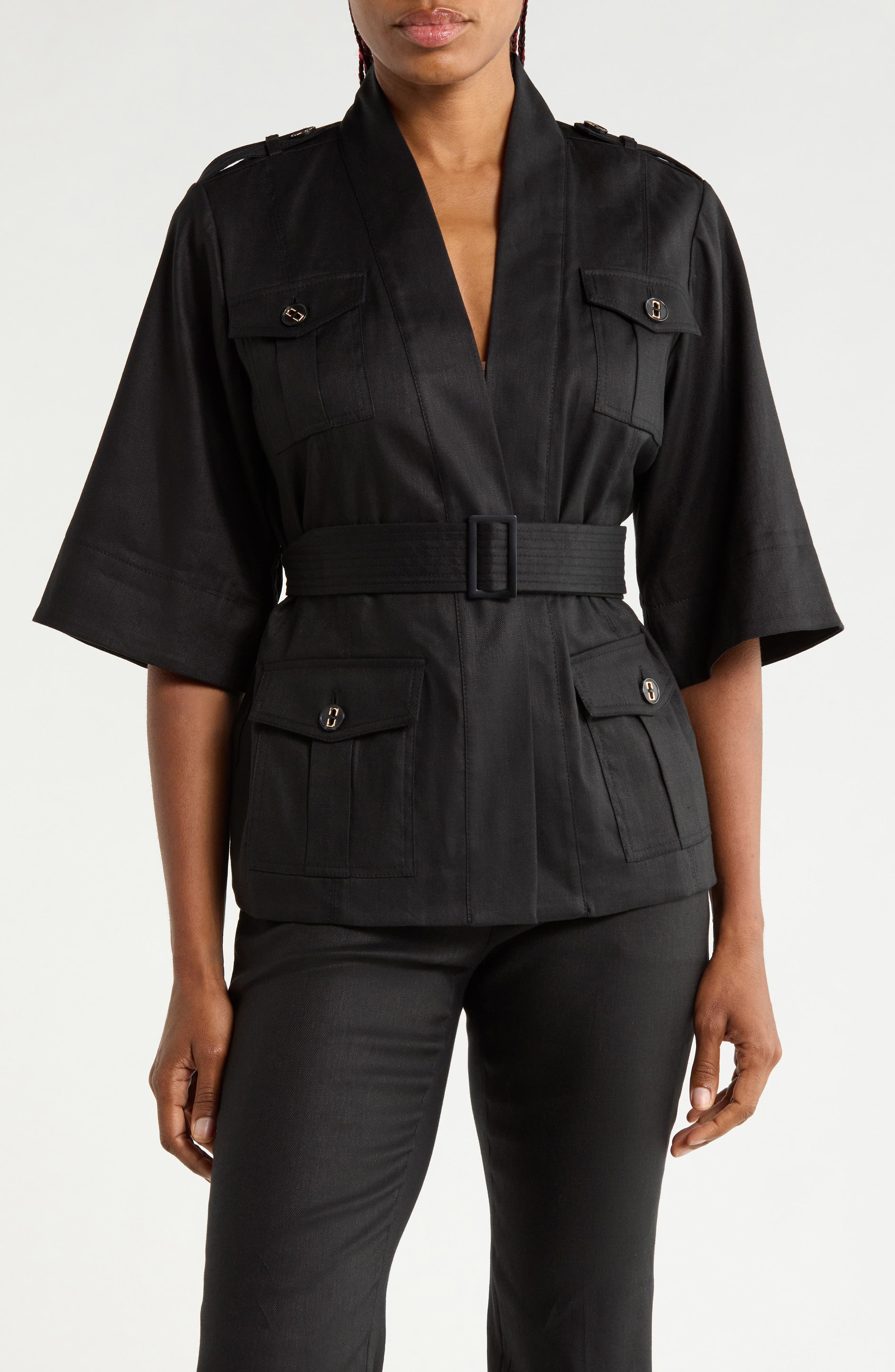 Shelby Linen Blend Jacket