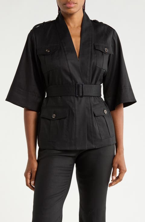 Shelby Linen Blend Jacket