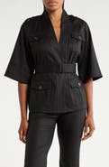 Diane von Furstenberg Shelby Linen Blend Jacket