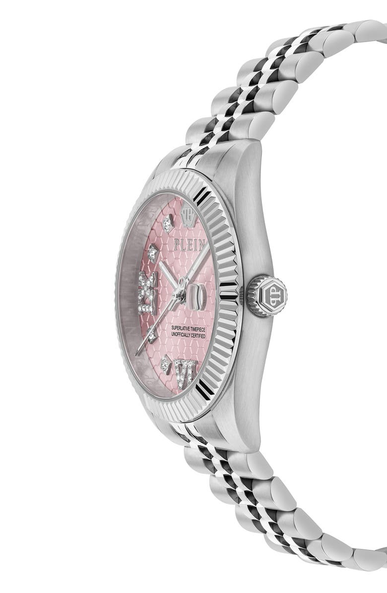 PHILIPP PLEIN Date Superlative Bracelet Watch, 34mm, Alternate, color,