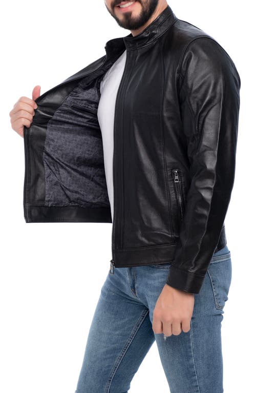 Vellapais Smooth Leather Jacket In Black