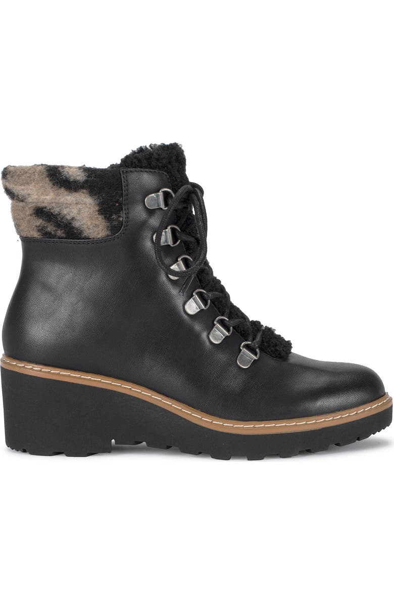 BARETRAPS Nasha Faux Shearling Lined Wedge Hiking Boot, Alternate, color,