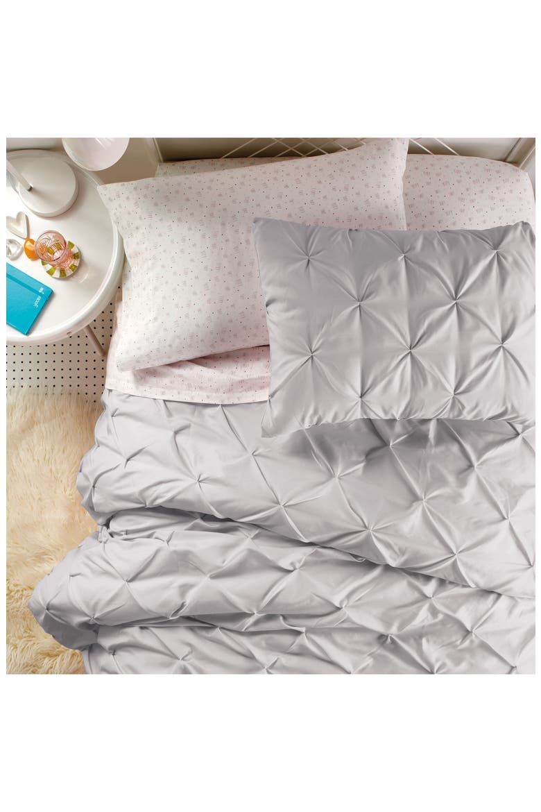 Duvet & Sham Set, Alternate, color, GREY