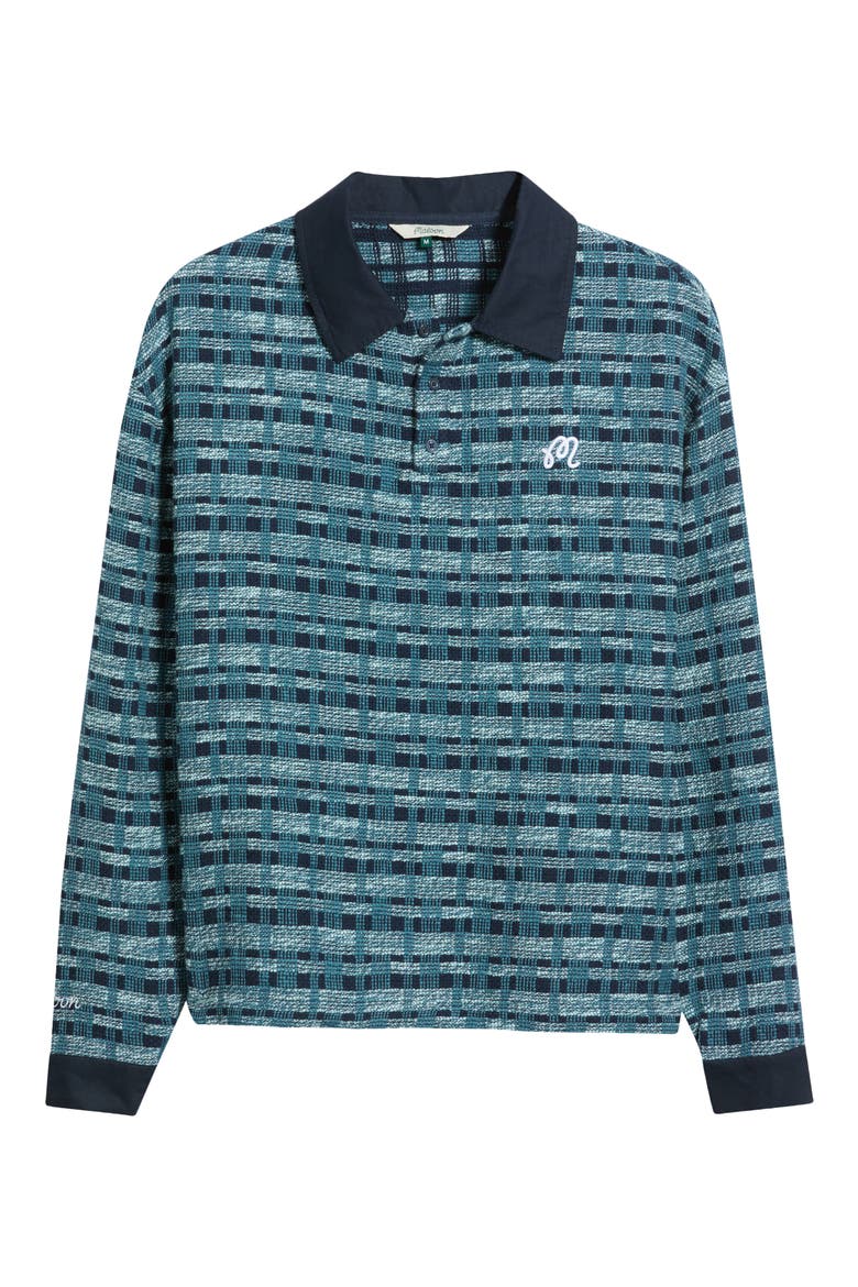 Wabi Long Sleeve Polo, Main, color, NAVY