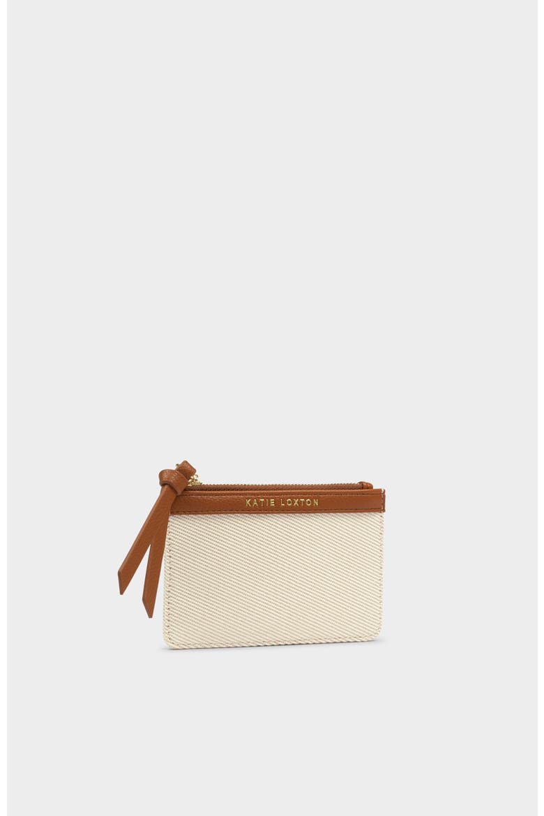 Hallie Coin And Cardholder, Alternate, color, Canvas / Cognac