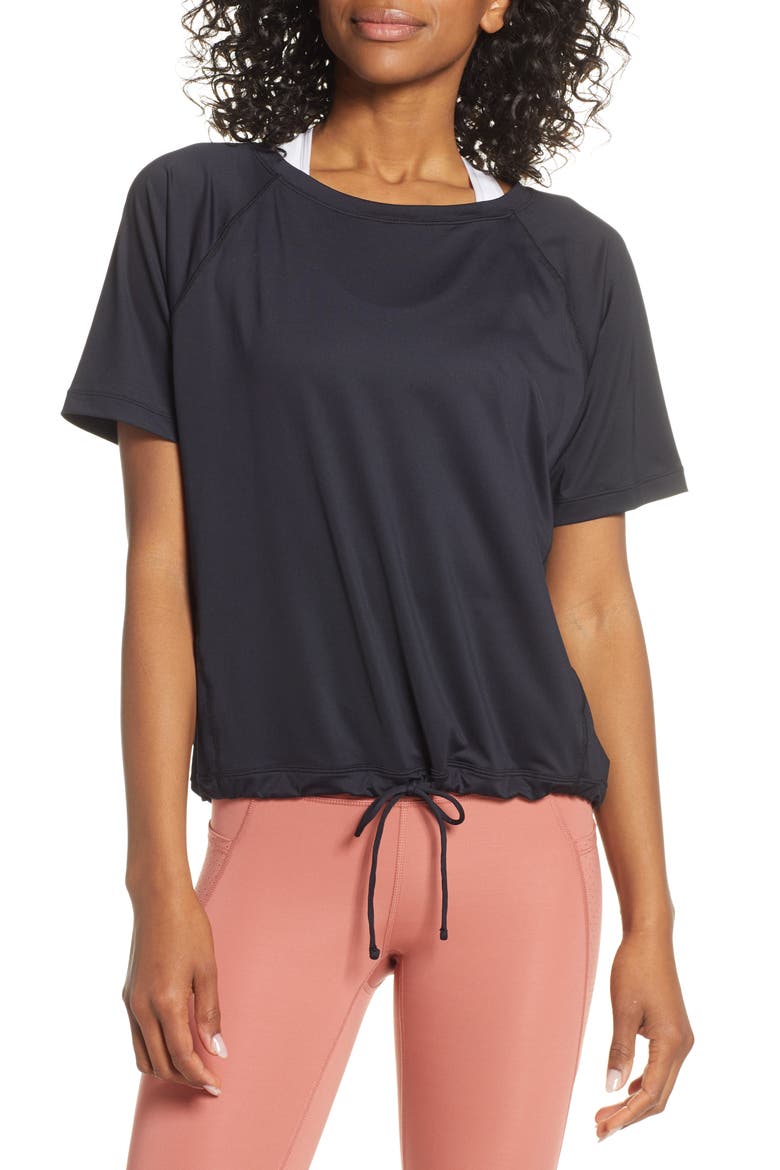 Square Up Boxy Tee, Main, color, BLACK