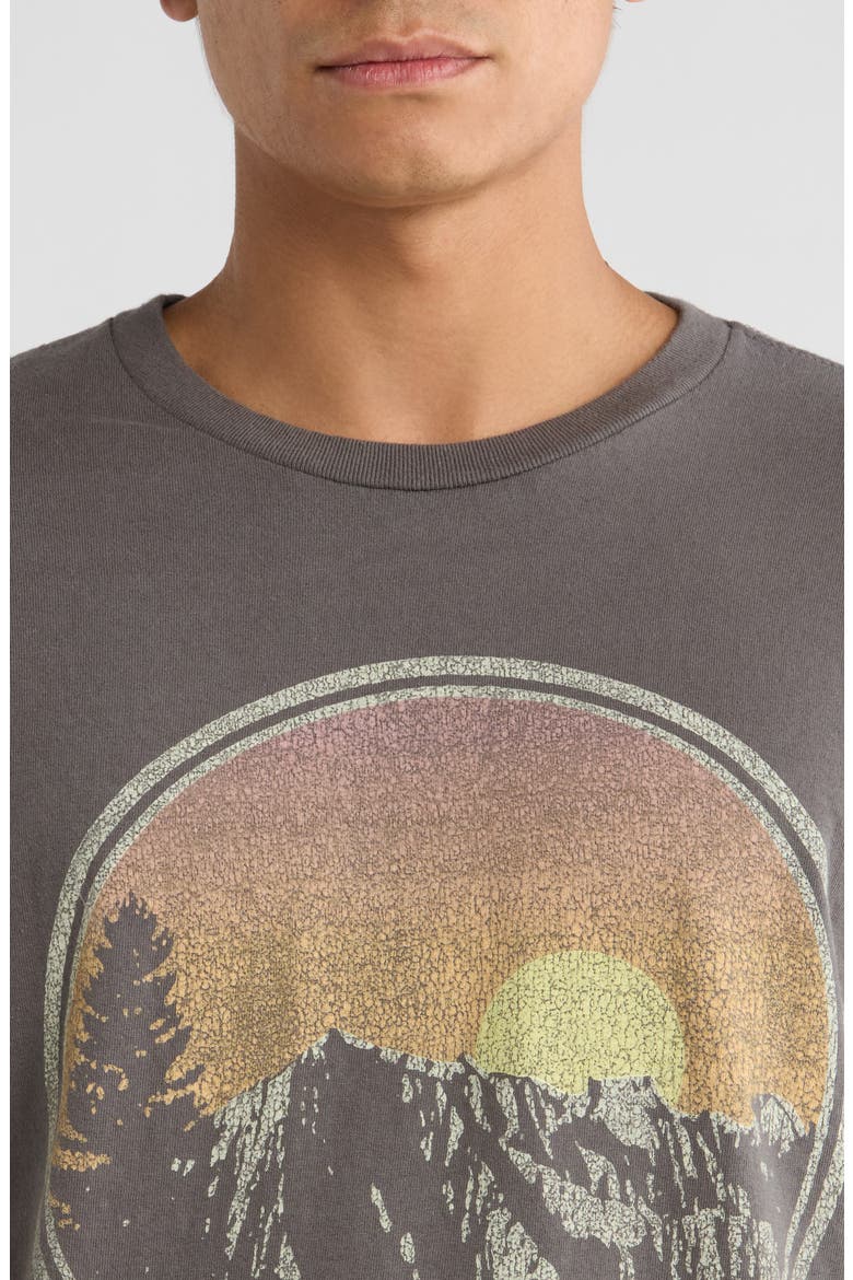 West is Best Graphic T-Shirt, Alternate, color, CHARCOAL