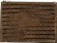 Proenza Schouler Stripe Zip Leather Pouch
