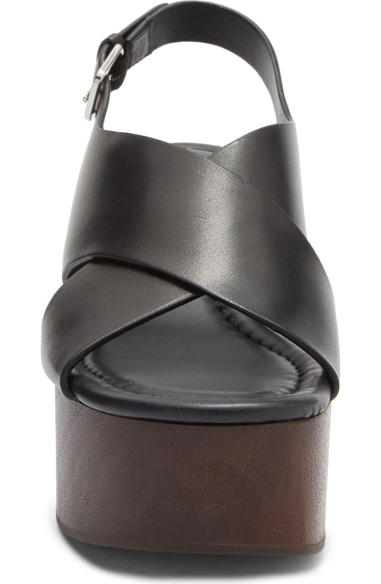 PAIGE Reid Slingback Platform Sandal, Alternate, color, Black