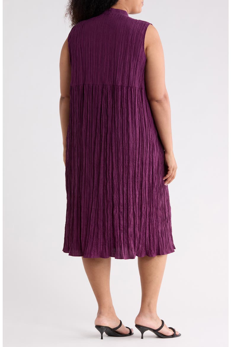 silk sleeveless shirt dress Sleeveless Shirt Dress in stretch silk MICHELLE JONAS