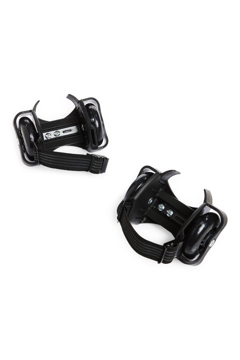 Clip & Roll LED Skates, Main, color, BLACK
