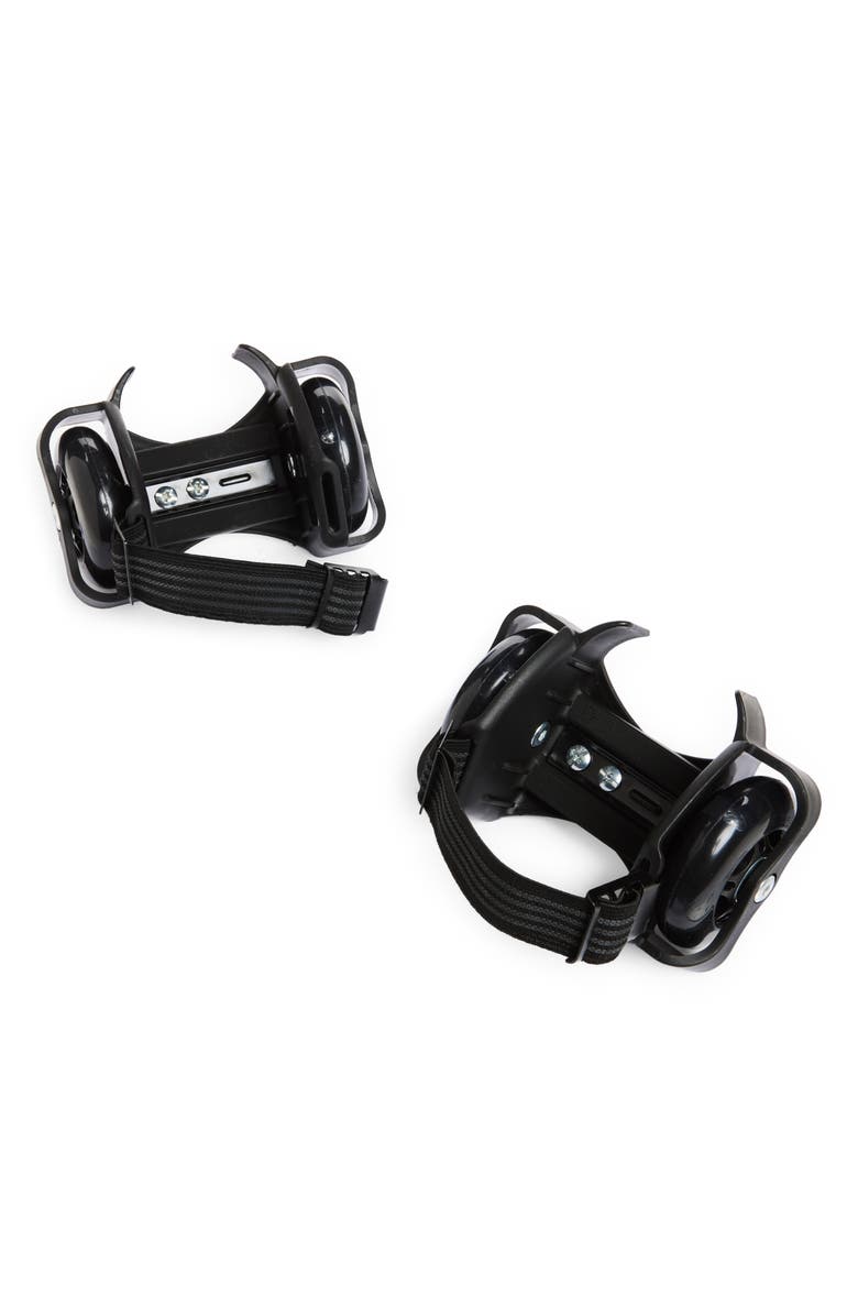 FAO Schwarz Clip & Roll LED Skates, Main, color, Black