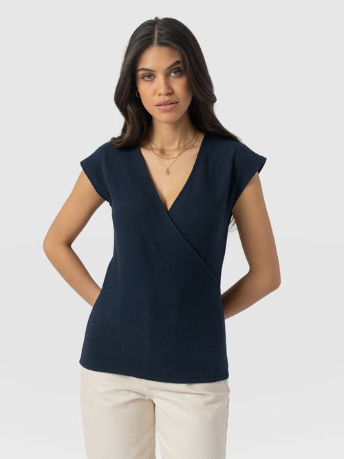 Saint + Sofia Rosa Wrap Top