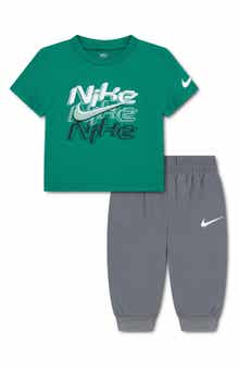 Stacked Logo T-Shirt & Joggers Set