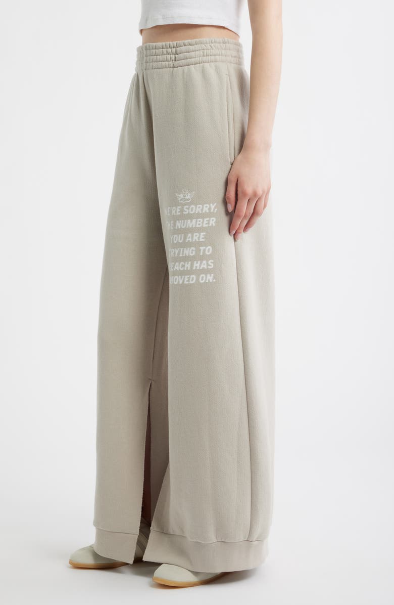 BOYS LIE 1-800 Cotton MM Blend Sweatpants, Alternate, color, Chalk