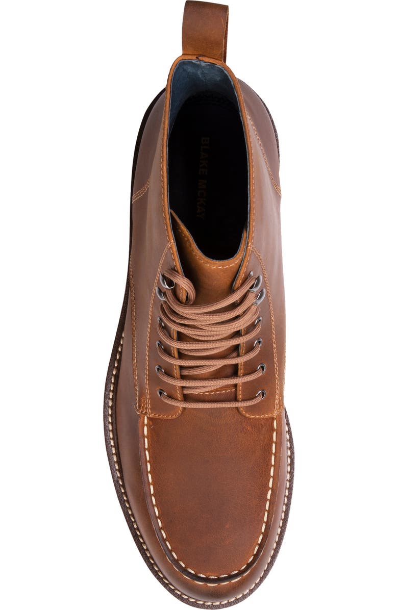 Blake Mckay Greenwood Moc Toe Leather Boot, Alternate, color,