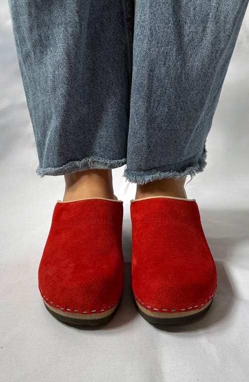 Kunsten Embla Clog In Red