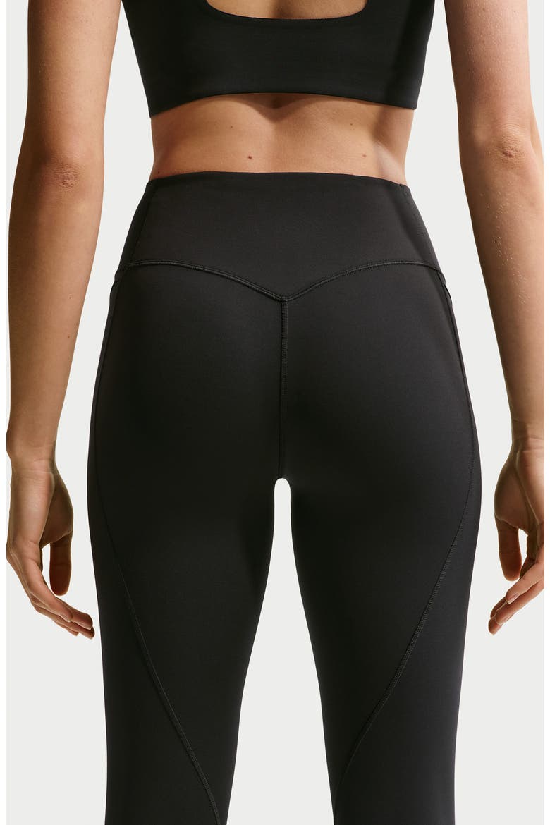 Universa Dri-FIT High Waist 7/8 Leggings, Alternate, color, BLACK/ANTHRACITE/GREY