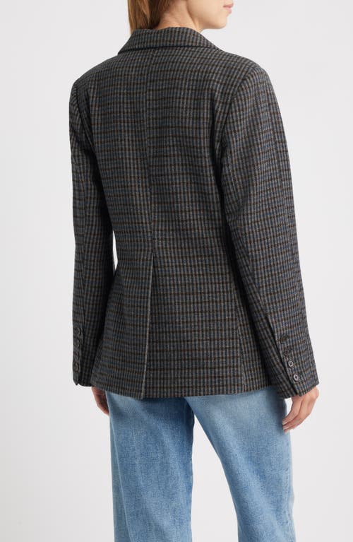Rails Doris Plaid Blazer In Black