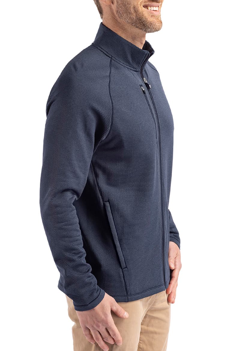 Peshastin Fleece Full Zip Jacket, Alternate, color, NAVY BLUE HEATHER