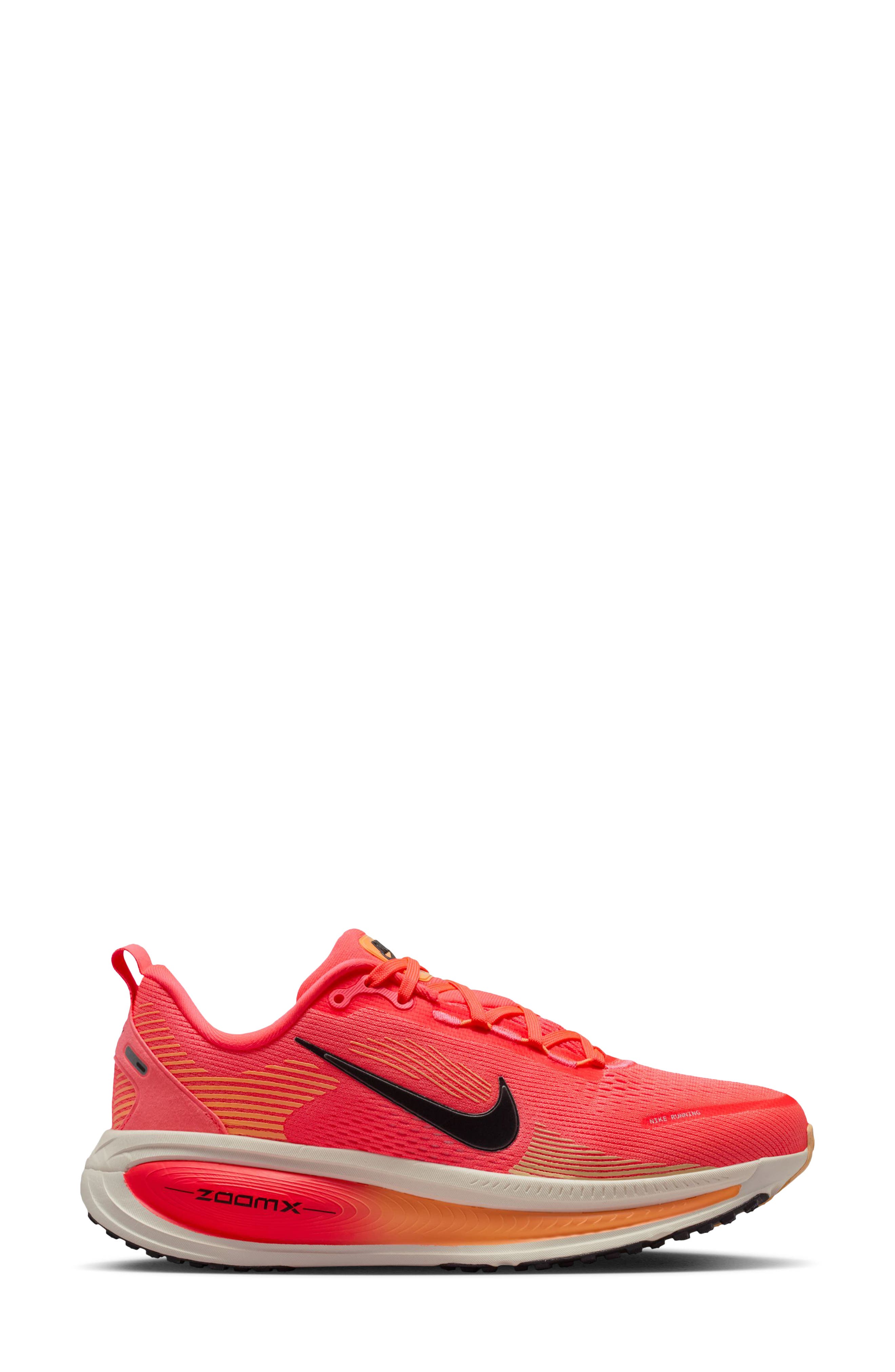 Vomero 18 Running Shoe, Alternate, color, HOT LAVA/ BLACK