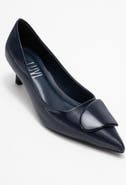 Prologue Shoes Briana Buckle Pointed Toe Pump