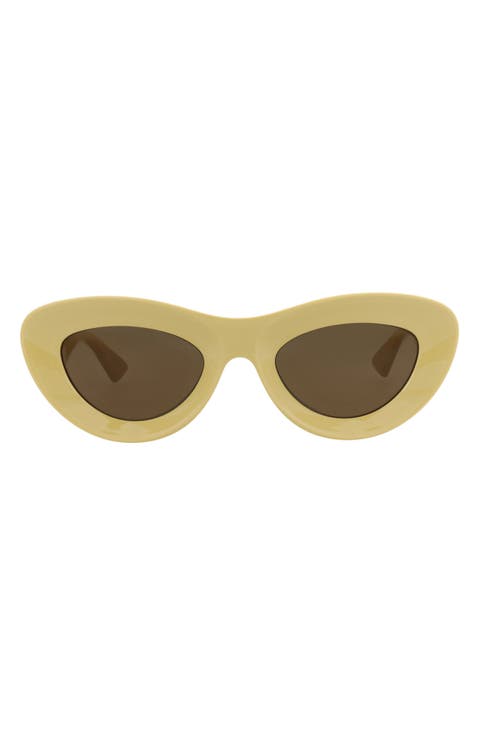 51mm Oval Sunglasses