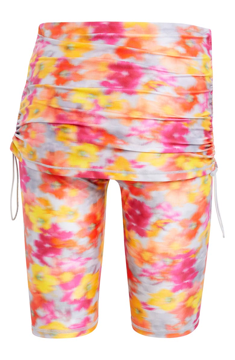 adidas by Stella McCartney Roll Top Bike Shorts, Alternate, color, 