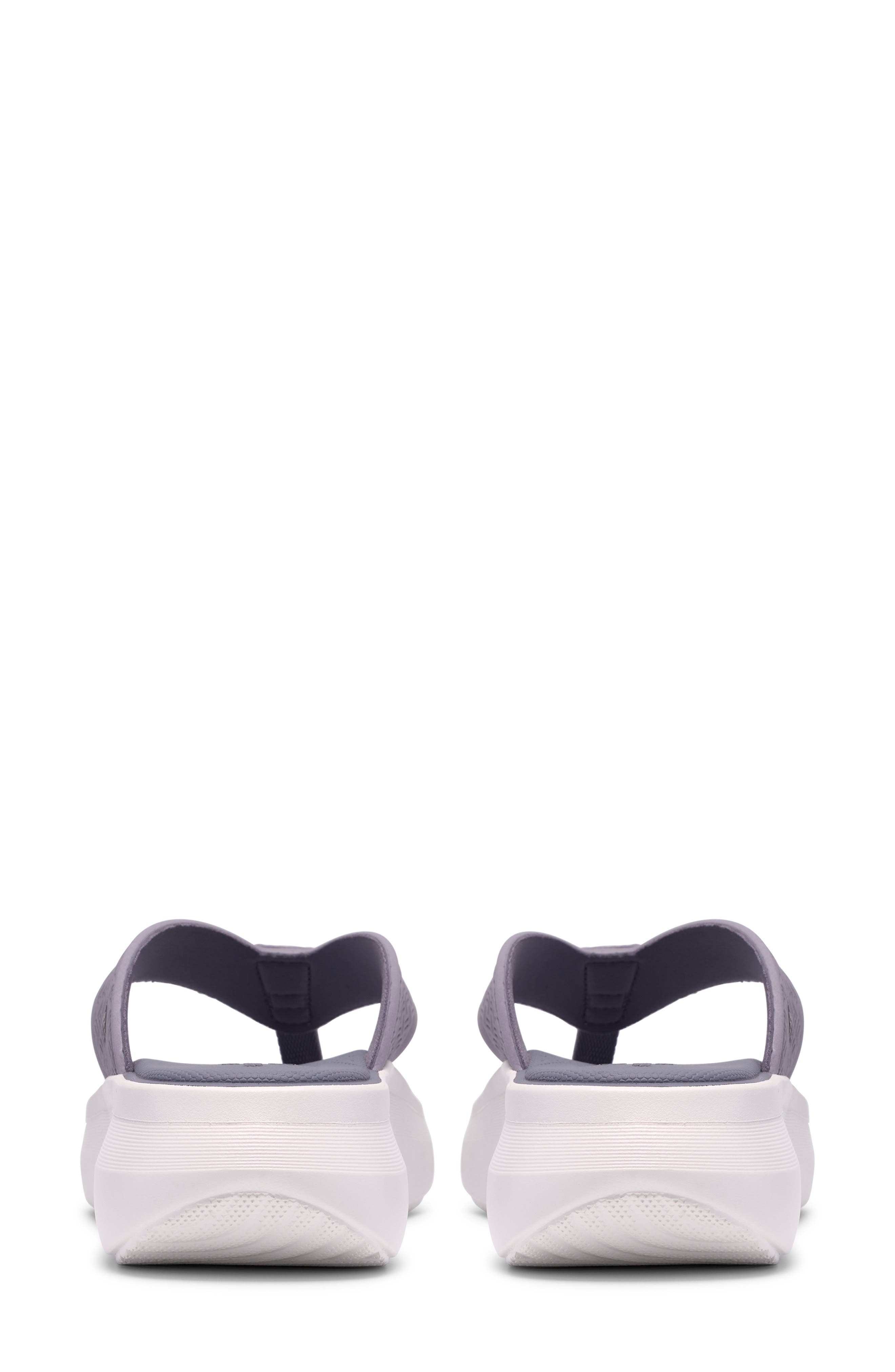 Solvana Thong Toe Platform Sandal, Alternate, color, PURPLE GREY