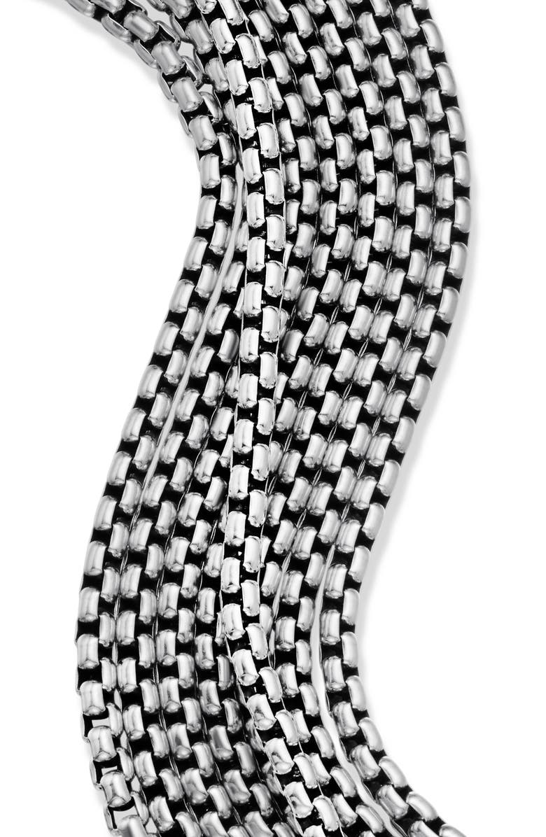 David Yurman 'Box Chain' 8-Row Bracelet, Alternate, color, 