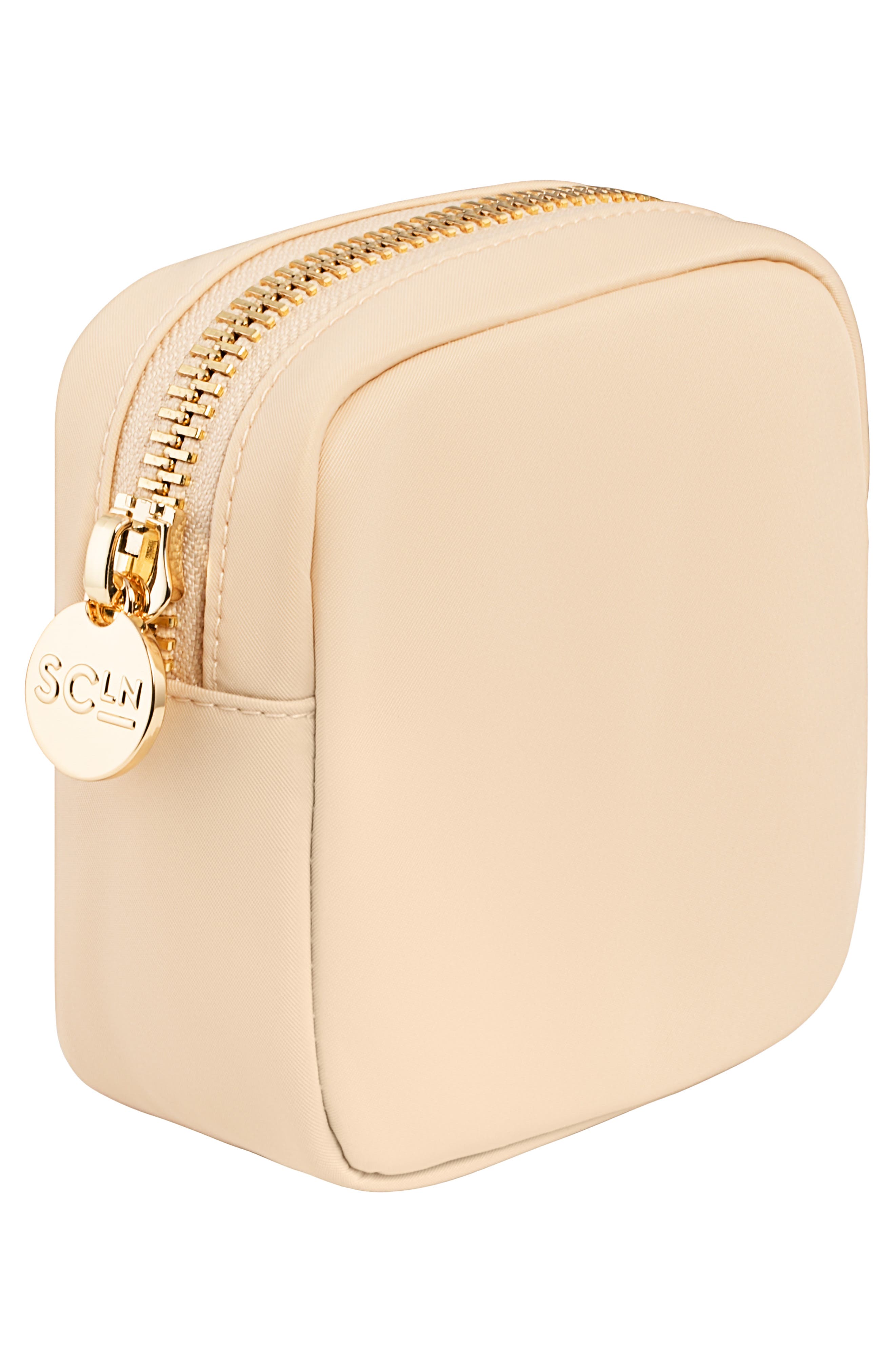 Mini Nylon Pouch, Alternate, color, SAND