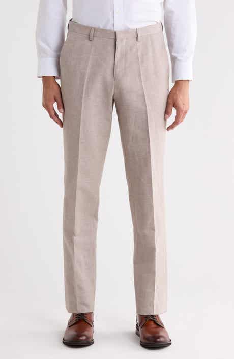 Hesten Cotton & Linen Dress Pants