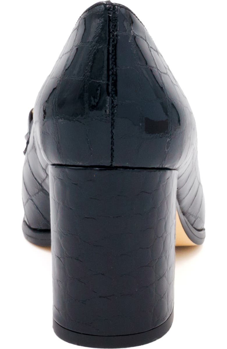 Amalfi by Rangoni Lanternal Croc Embossed Bit Pump, Alternate, color,