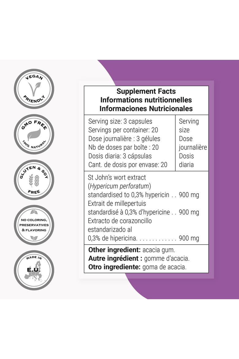 St John's Wort Extract 900mg, Alternate, color, None