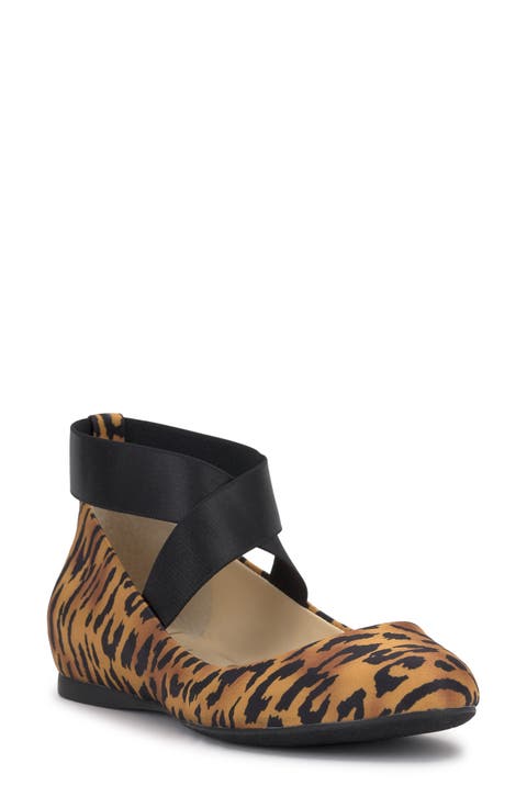 Mandayss Ankle Strap Ballet Flat
