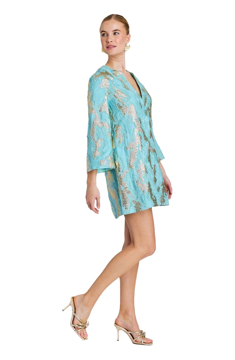 Mestiza New York Ines Caftan Mini Dress, Alternate, color, 