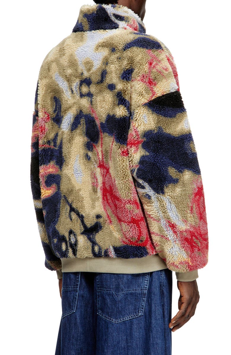 DIESEL<sup>®</sup> S-Luke Fleece Jacket, Alternate, color, Gold