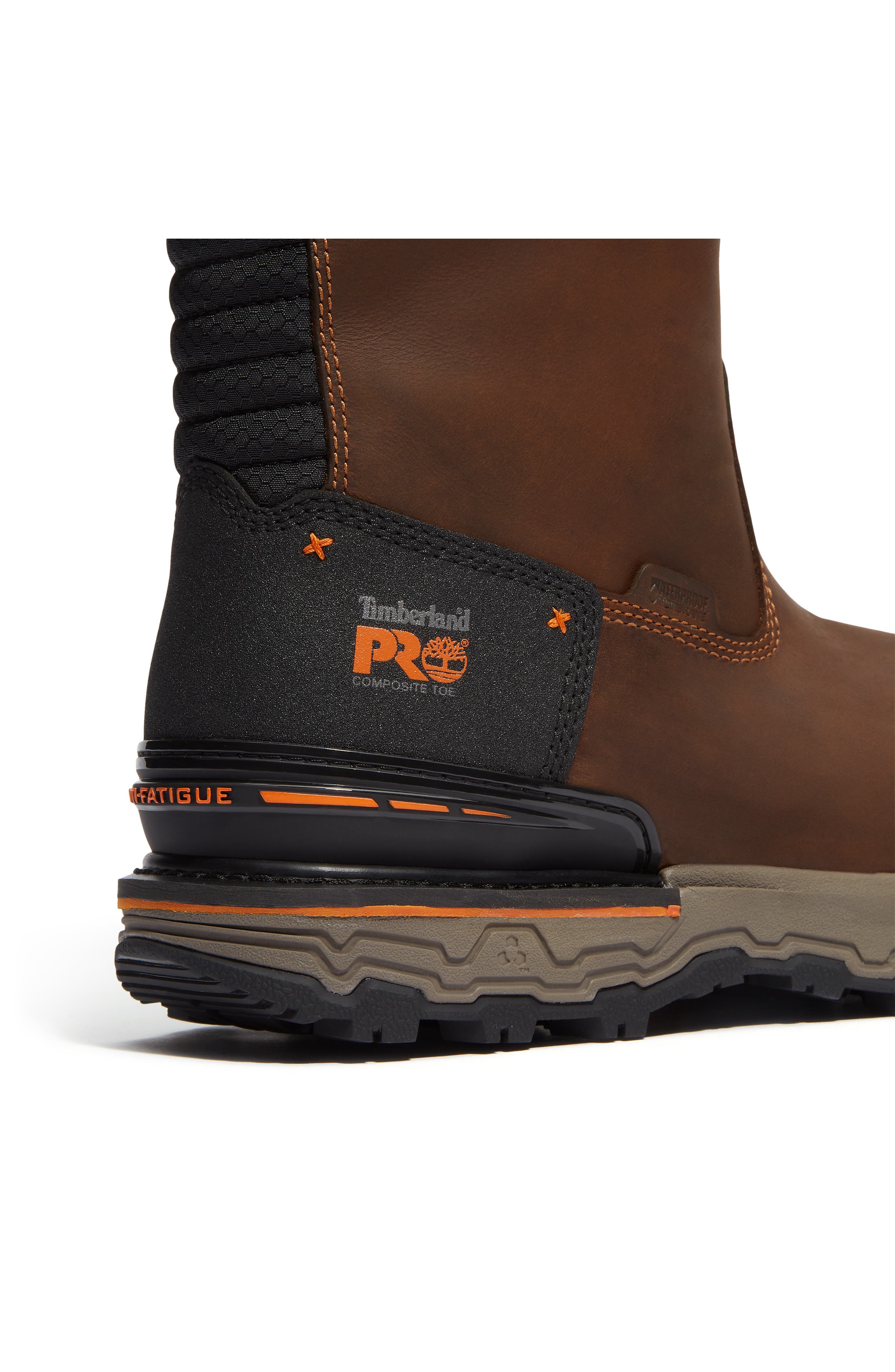 Timberland Boondock Ultralight Pull-On Composite Waterproof Work Boot, Alternate, color, 