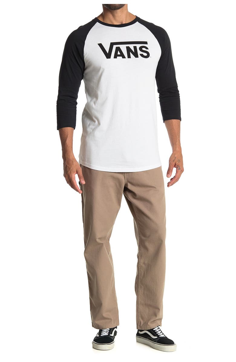 Vans Municiple Military Khaki Pants, Alternate, color, 