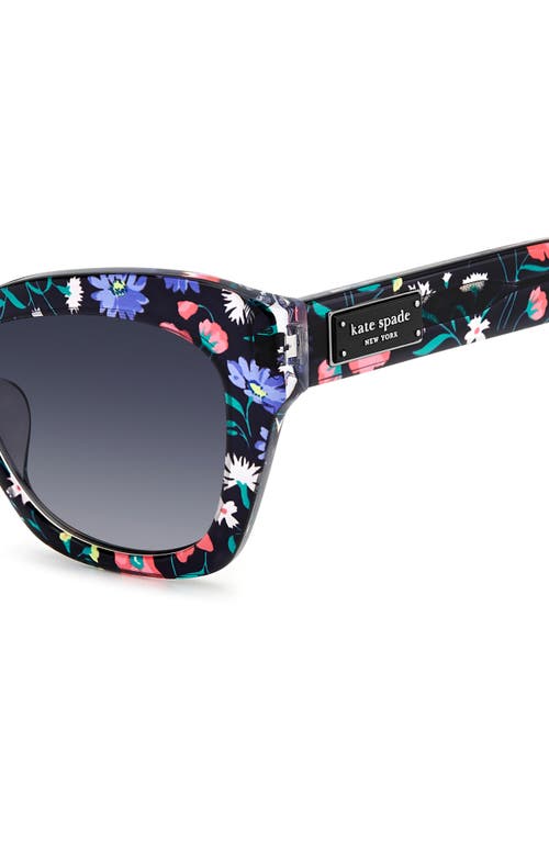 KATE SPADE KATE SPADE NEW YORK DAINA 51MM GRADIENT CAT EYE SUNGLASSES 