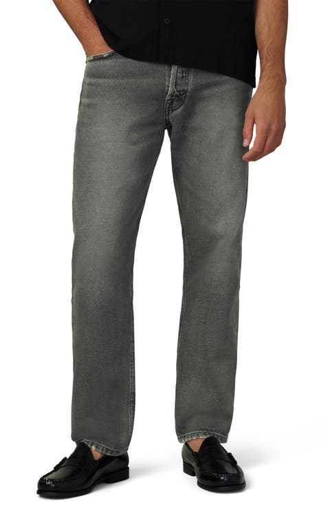 The Relaxed Distressed Straight Leg Jeans (Blackburn) (Regular & Big)