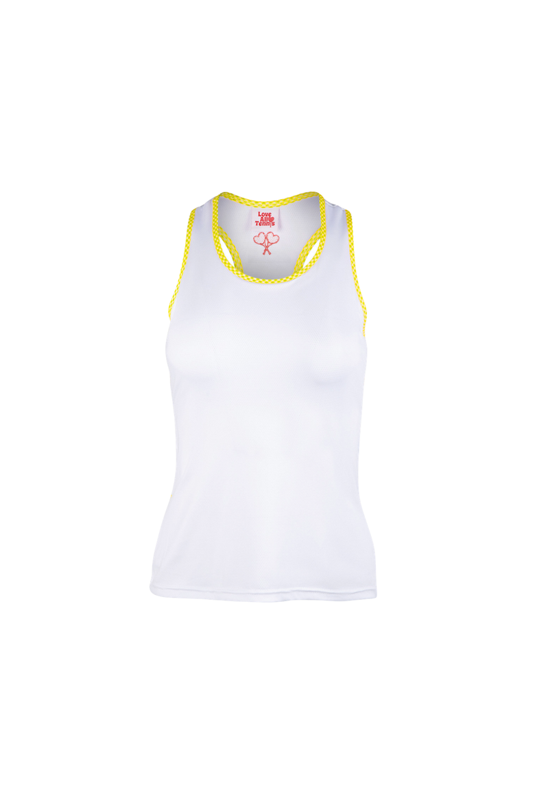 Women's Doris Top, Main, color, Yellow Gingham