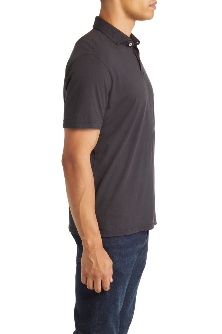 Crown Crafted Journeyman Pima Cotton Polo, Alternate, color, WASHED BLACK