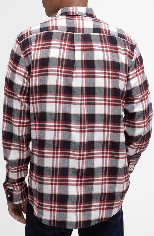 Barbour Fallbay Tailored Fit Check Button-down Cotton Shirt In Multi
