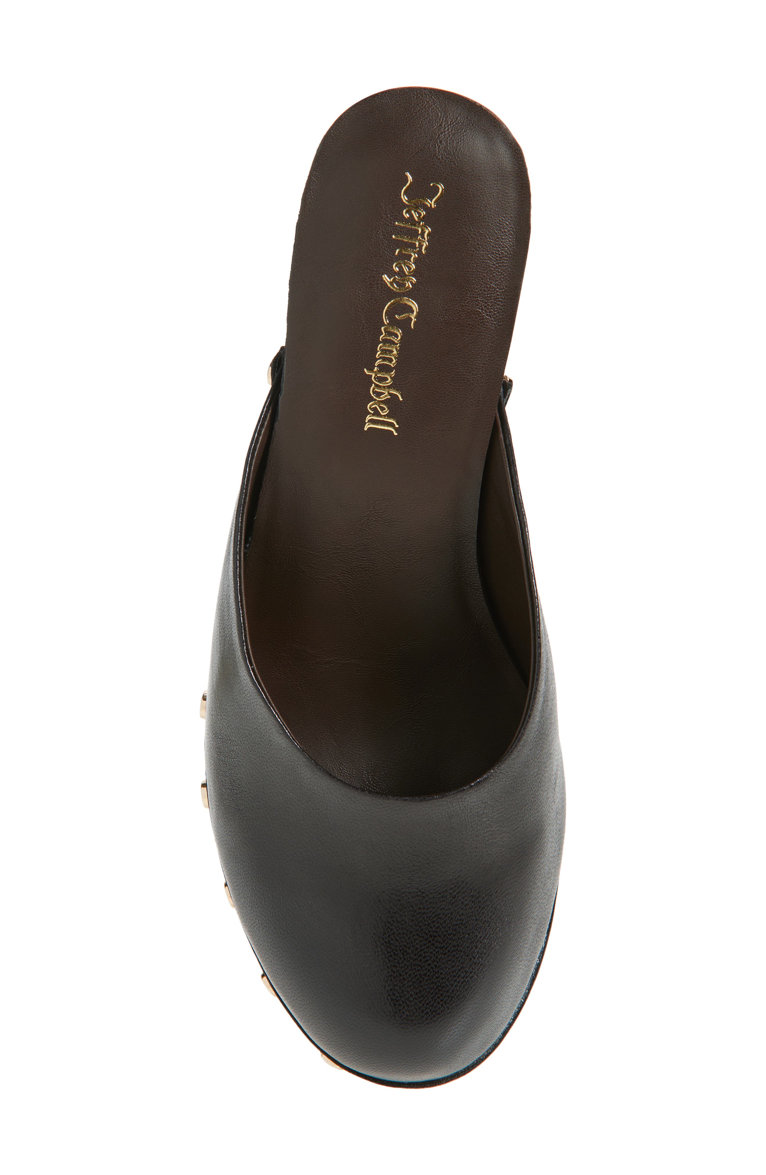 Jeffrey Campbell Cloguette Mule, Alternate, color, Black
