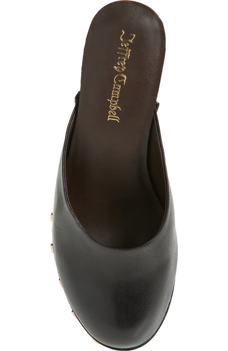 Jeffrey Campbell Cloguette Mule, Alternate, color, Black